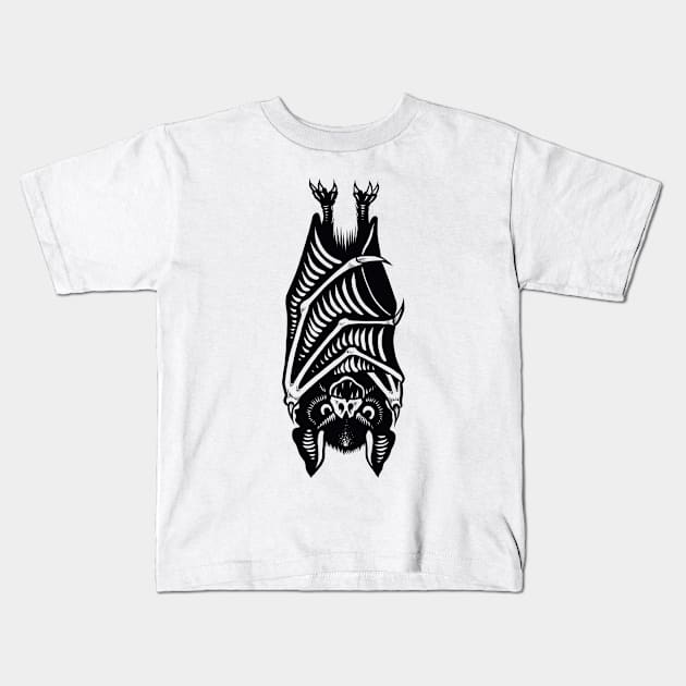 Bat Kids T-Shirt by Adorline